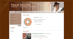 Desktop Screenshot of pascalbournet.info